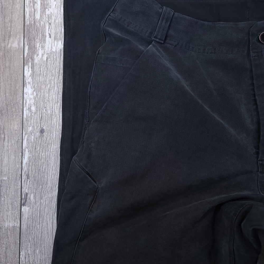 Lululemon Utilitech Carpenter Pants Men Size 32 Black Utility Casual Tapered - Picture 4 of 9